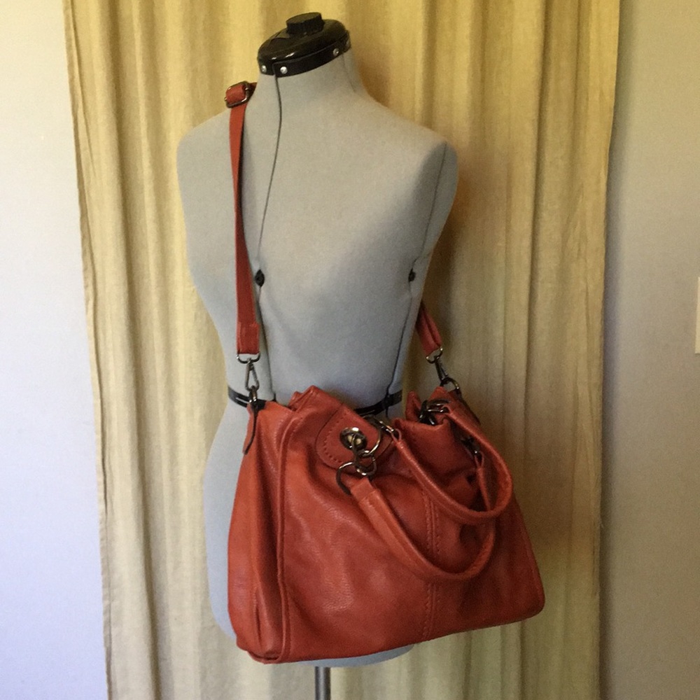Orange purse
